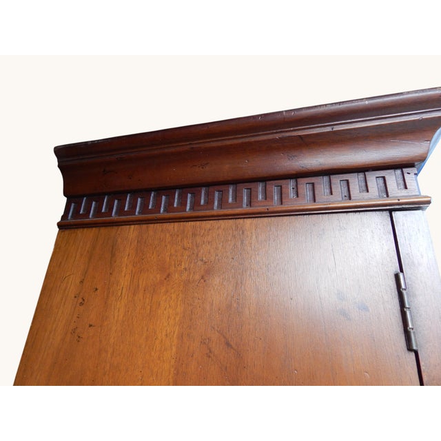 Brass Late 20th Century Henredon Secretary / Cabinet For Sale - Image 8 of 11