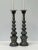 Late 20th Century Pair of Vintage Metal Candlesticks For Sale - Image 5 of 11