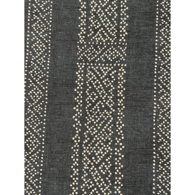 2020s McLaurin & Piercy Miguel Linen Fabric 2 Yards For Sale - Image 5 of 6