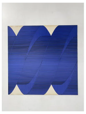 Hawoli, Graphic Waves, Lithograph, 1970