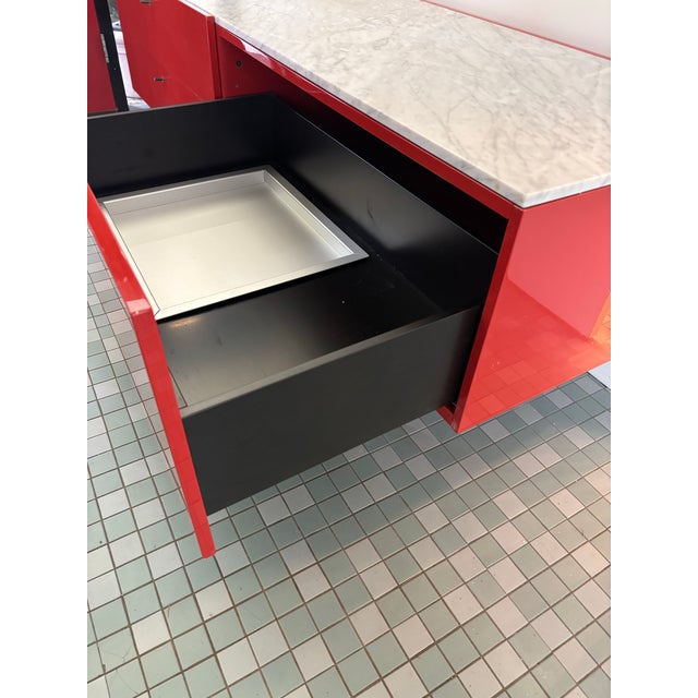 1990s 1990s Piero Lissoni for Cassina "Flat Series" Cabinet/ Credenza, Attributed For Sale - Image 5 of 12