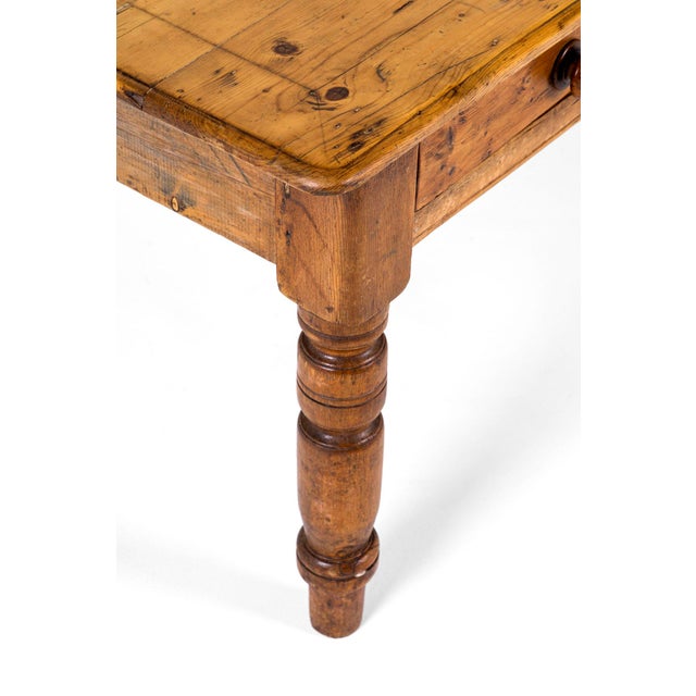 Welsh Farmhouse Table in Pine, 1890s For Sale - Image 9 of 15