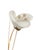 Vintage Flower Sculpture with White Marble Base -Dimensions: 36"W x 48"H -Marble Base: 5" sq. x 3"H -Petals: Ceramic...