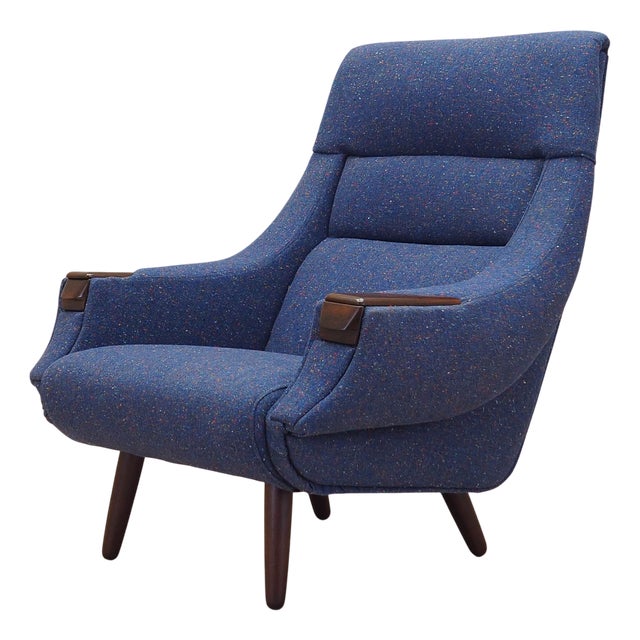 Danish Lounge Chair by H.W. Klein for Bramin, 1960s For Sale