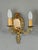 20th Century Louis XV Style Wall Sconces with Mirrors, Set of 2 For Sale - Image 10 of 10