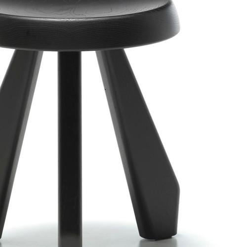 Modern Black Oak Meribel Stool by Charlotte Perriand for Cassina For Sale - Image 9 of 15
