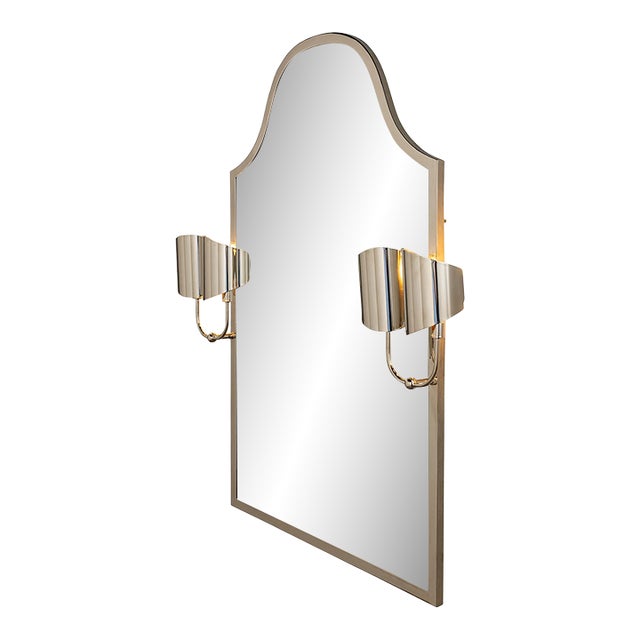 Majestically grand and ever so reflective with a polished nickel finished metal frame, our Quinton mirror is classic and...