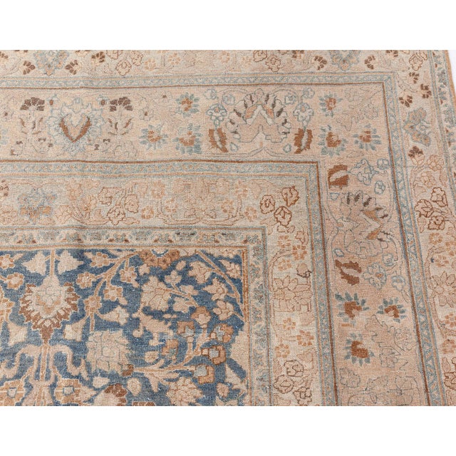 Authentic Persian Tabriz Rug For Sale - Image 9 of 11