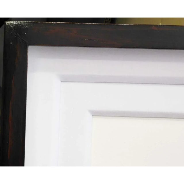 Impressionist Luis Sottil "Cardinal Norteno Eggshell Series"14877 Hand Signed Canvas Red Bird For Sale - Image 3 of 4