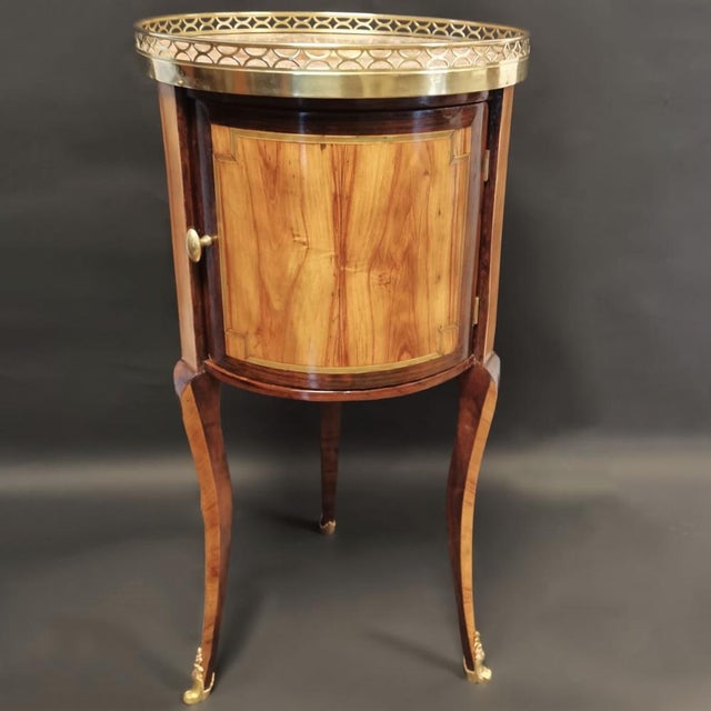 Wood Antique Salon Table in Wood For Sale - Image 7 of 18