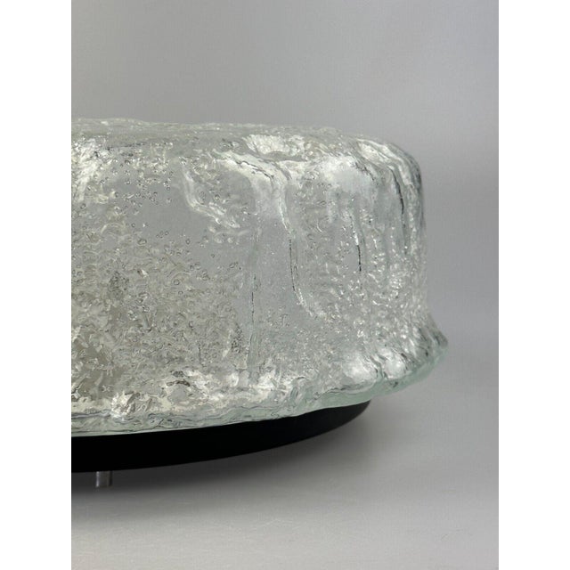 Space Age Ceiling Lamp from Glashütte Limburg Germany, 1960s For Sale - Image 9 of 18