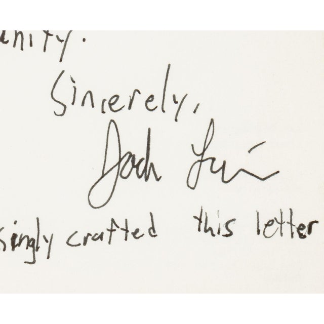 Jack Liu "People Looking at Art / Art Looking ..." Ink on Cardstock, 2000 For Sale - Image 9 of 10