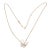 Van Cleef & Arpels Rose Gold Diamond MoP Two Butterfly Pendant Necklace Cert For Sale - Image 10 of 11