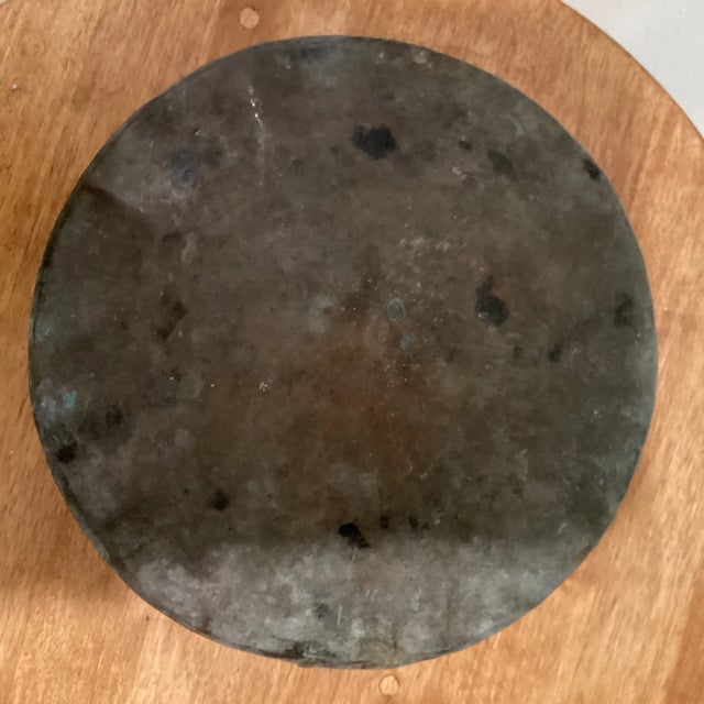 Metal Antique Handmade Copper Pot With Handles Circa 1840 For Sale - Image 7 of 13