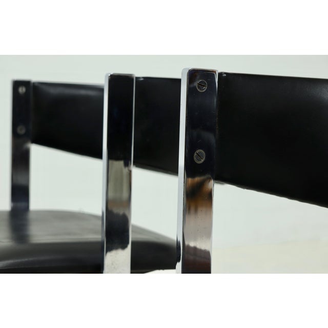 Sculptural Dining Chairs from Sigmachair, Italy, 1970s, Set of 2 For Sale - Image 7 of 12