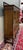 Antique English Jacobean Bookcase Bookshelf Cabinet Triple Glass Door Oak C1930s For Sale - Image 16 of 18