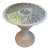 Mid Century, Russell Woodard Vintage Tall Hourglass Side Table For Sale