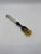 1990s Italian Silver & Horn Caviar Serving Spoon – Greggio, Italy For Sale - Image 4 of 5