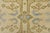 Ivory Oushak Runner 2’7” X 8’1” Ivory Wool Tribal Hand-Knotted Oriental Rug For Sale - Image 8 of 12