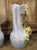 Pair of Circa 1890 Hand Painted French Gros-Relief Blue Ground Barbotine Vases For Sale - Image 14 of 18