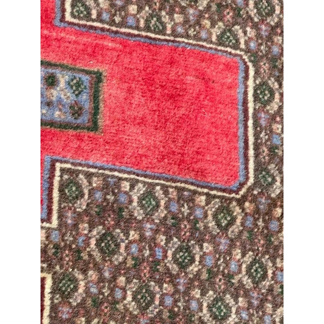 Vintage Senneh Rug, 2000s For Sale - Image 6 of 18