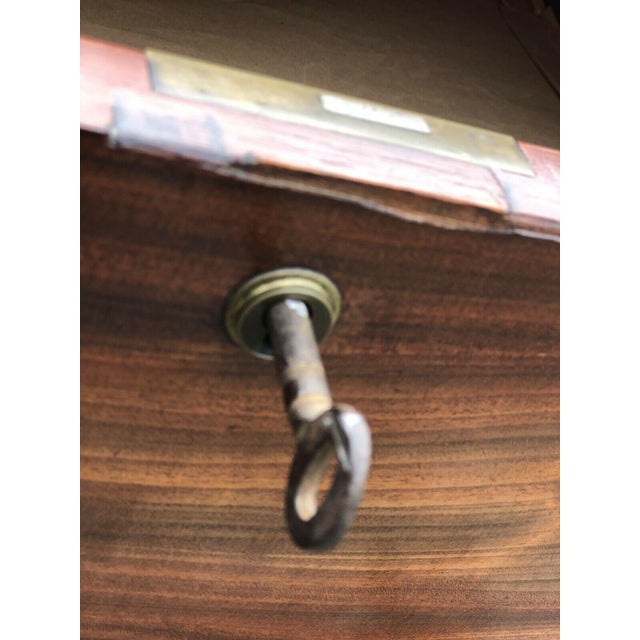 Wood Victorian Chest of Drawers in Mahogany For Sale - Image 7 of 10