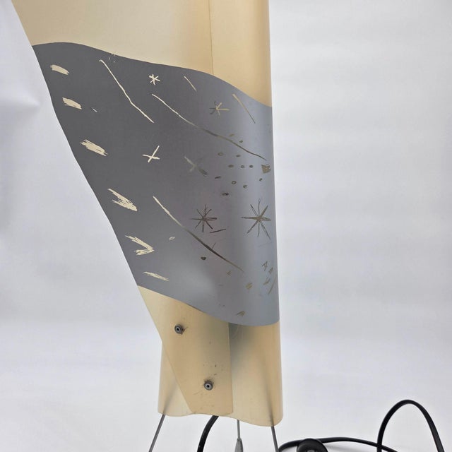 1980s ps.27 by 18 Aout for Dix Heures Dix Bruno Moretti Table Floor Lamp For Sale - Image 4 of 14