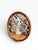 A versatile round wall mirror that looks good in the hallway, bathroom, or bedroom. The frame is decorated with wormwood...