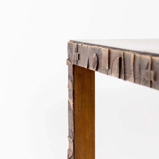 Brutalist Dining Table from The Lane Co., Altavista, USA, 1960s For Sale - Image 9 of 17