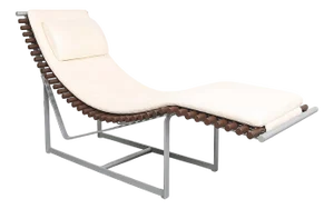 German Spine Back Lounge Chair by Peter Strassl, 1978