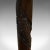Vintage Mid 20th Century Art Deco Oriental Mahogany Carved Lamp For Sale - Image 10 of 13
