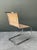 Vintage Mies Van Der Rohe for Knoll Cantilevered Chrome and Rattan Mr Chair For Sale - Image 11 of 18