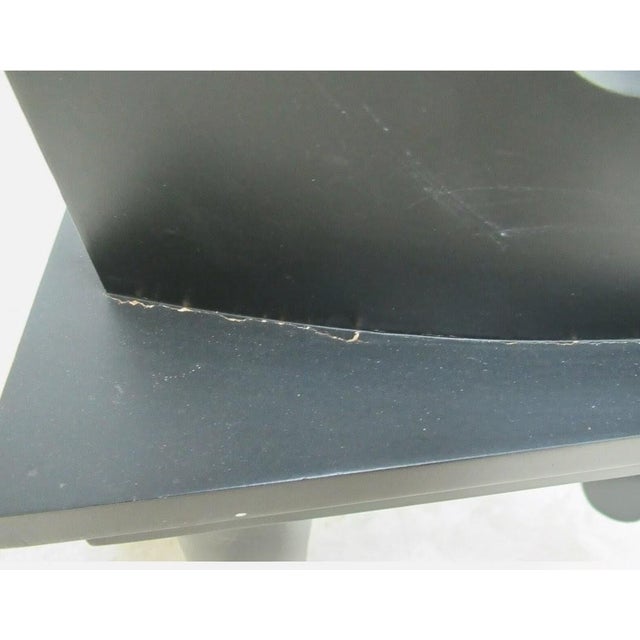 1990s Michael Graves Design Kyoto Arkitektura Prototype Side Desk Chair One of a Kind For Sale - Image 13 of 13