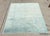 Traditional Modern Teal & Beige Traditional Oushak Wool Area Rug For Sale - Image 3 of 5
