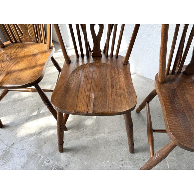 Windsor Chairs, 1890s, Set of 4 For Sale - Image 11 of 18
