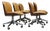 Office Chairs attributed to MIM Roma, 1958, Set of 5 For Sale