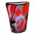 Mid 20th Century Abstract Murano Glass Vase For Sale