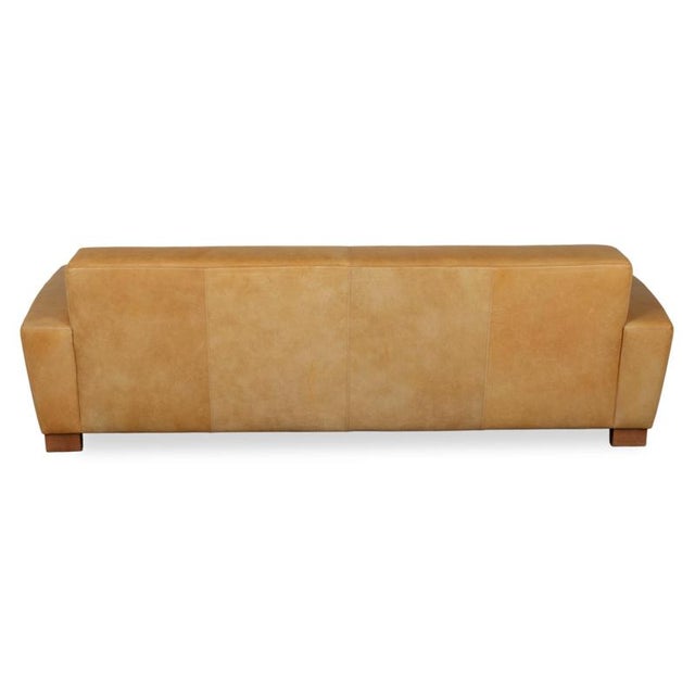 Cognac Leather 3-Seater Sofa from Machalke For Sale - Image 12 of 14
