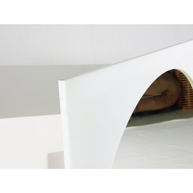 Glass Model 4724 Wall Mirror in Acrylic Glass by Gino Colombini for Kartell, 1972 For Sale - Image 7 of 12