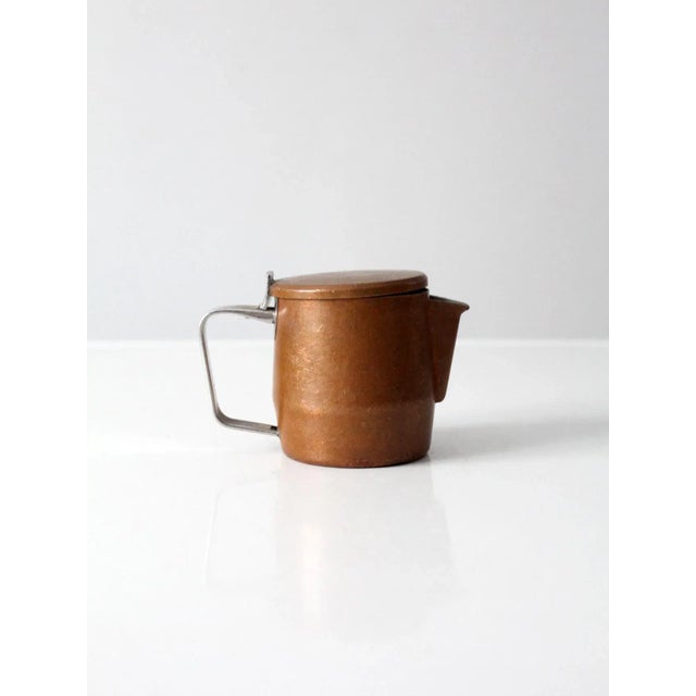 Mid-Century Sambonet Copper Creamer For Sale - Image 4 of 13