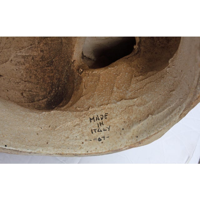 Mid 20th Century Life Size Leopard Mount Italian Terracotta Mid 20th Century For Sale - Image 5 of 5