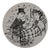 Poetic Ceramic December Series Wall Plate by Björn Wiinblad for Rosenthal Studio Line, Germany For Sale