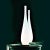 Jar jartam table lamp by mazzega 1946 dimensions: d 17 x h 66 cm. Materials: frame: satin nickel. Diffuser: white. Weight:...