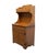 ETHAN ALLEN / BAUMRITTER Heirloom Nutmeg Maple 34" Shutter Door Server w. Hutch / Hoosier Style Cabinet 61" High 34.25"...