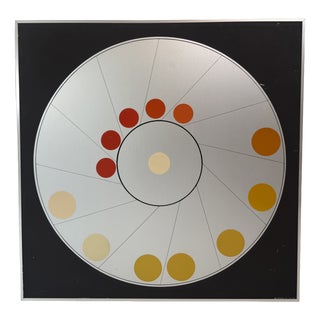 Kinetic Op Art Work, Italy, 1970s For Sale