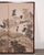 Japanese Style Showa Four-Panel Screen Cranes in Pine Trees For Sale In Sacramento - Image 6 of 18