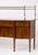 Early 19th Century Antique English 19th Cent George III Inlaid Sideboard W/ Removable Brass Gallery For Sale - Image 5 of 13