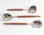 Mid-Century Modern 1960s “Opus” Lundtofte Rosewood Handle Serving Pieces Designed by Tias Eckhoff For Sale - Image 3 of 9