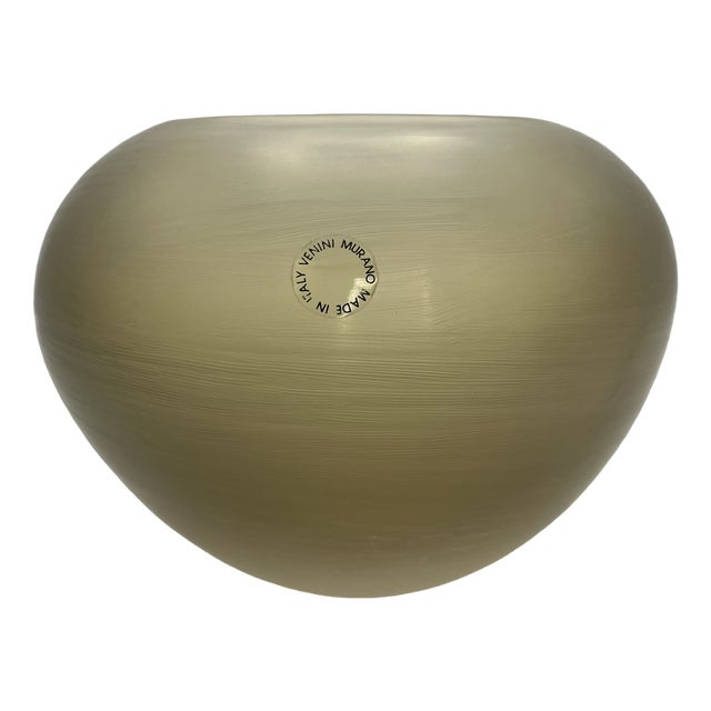 Incisi Vase by Paolo Venini, 1992 For Sale