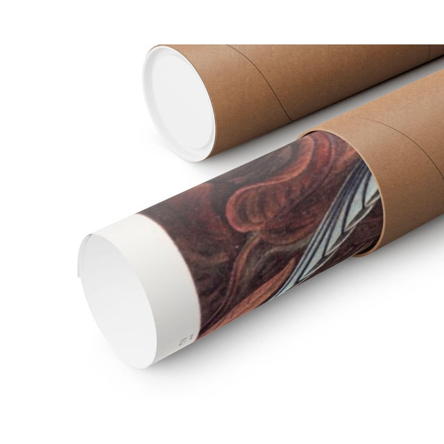 Paper Hummingbirds Vintage Art Print Reproduction, 24″ × 36″ For Sale - Image 7 of 8